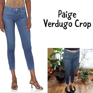 Paige Verdugo Crop Jeans - 28 EUC
